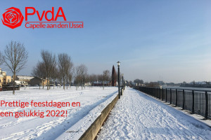 PvdA Capelle wenst u prettige Feestdagen en een gelukkig 2022!