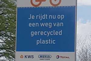 Actieplan Circulair Capelle en fietspaden van gerecycled plastic