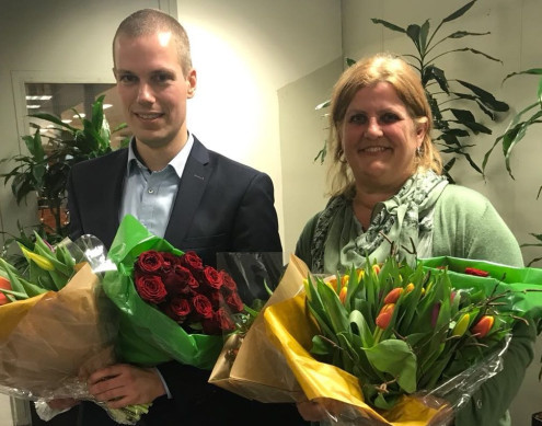 Sjoerd Geissler en Karin Weemhoff zijn de nieuwe raadsleden voor de PvdA